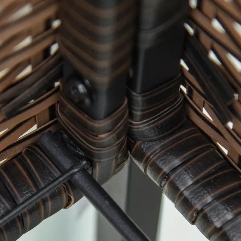 جعبه کاشت گل حصیری داخلی/خارجی با قفسه نگهداری ابزار در زیر و محوطه کار مرتفع 28 اینچی H