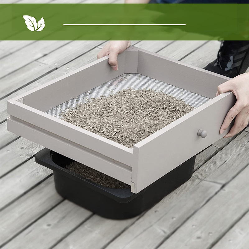 میز نیمکت گلدان، ایستگاه کاری باغ با صفحه غربال، سینک و سبد قابل جابجایی