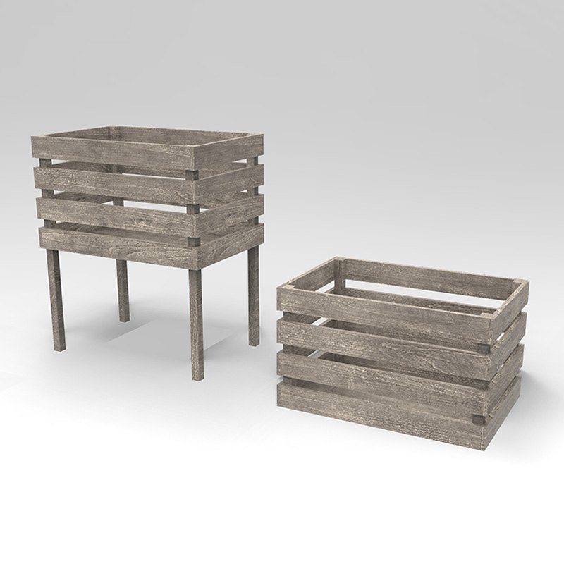 جعبه کاشت مستقل تخت باغی 3 طبقه برای سبزیجات، گیاهان دارویی، گل ها