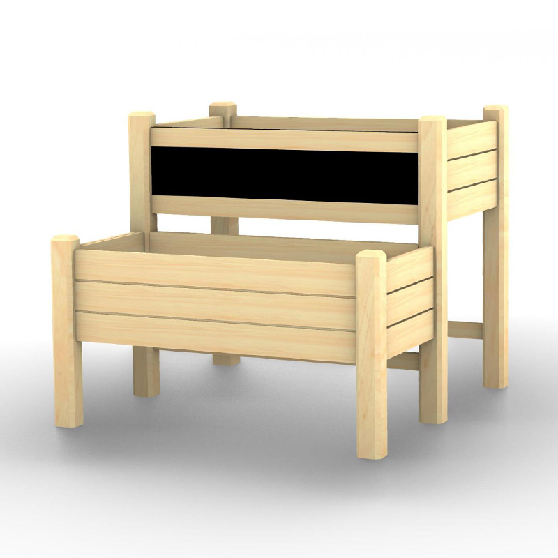 کودکان و نوجوانان بزرگ باغچه کاشت تخت