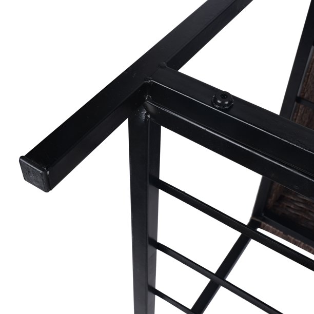 جعبه کاشت گل حصیری داخلی/خارجی با قفسه نگهداری ابزار در زیر و محوطه کار مرتفع 28 اینچی H