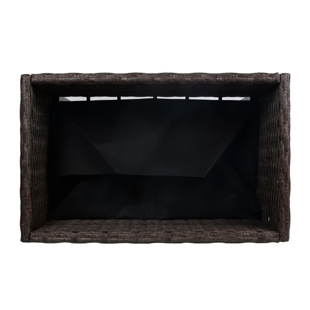 جعبه کاشت گل حصیری داخلی/خارجی با قفسه نگهداری ابزار در زیر و محوطه کار مرتفع 28 اینچی H