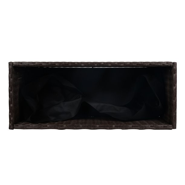 جعبه کاشت گل حصیری داخلی/خارجی با قفسه نگهداری ابزار در زیر و محوطه کار مرتفع 28 اینچی H