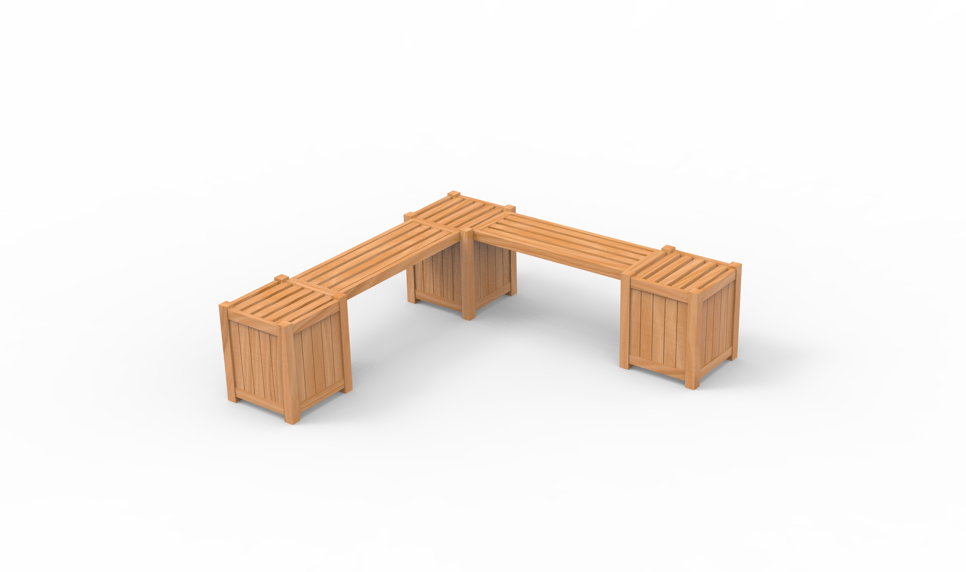 پایه باغبانی مشبک تخت چوبی با 8 شکاف مناسب برای فضای محدود باغ برای پرورش گیاهان و سبزیجات و گل ها