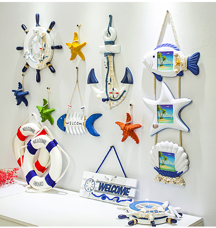 دکور پناهگاه ساحلی Lixincrafts، دکور سبک دریا،