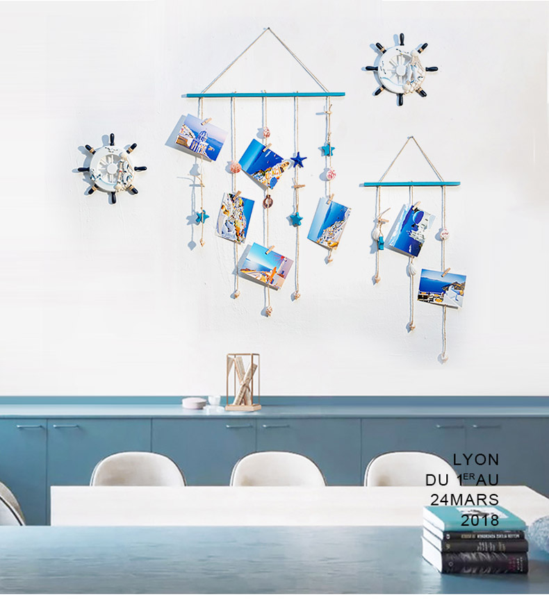 دکور پناهگاه ساحلی Lixincrafts، دکور سبک دریا،